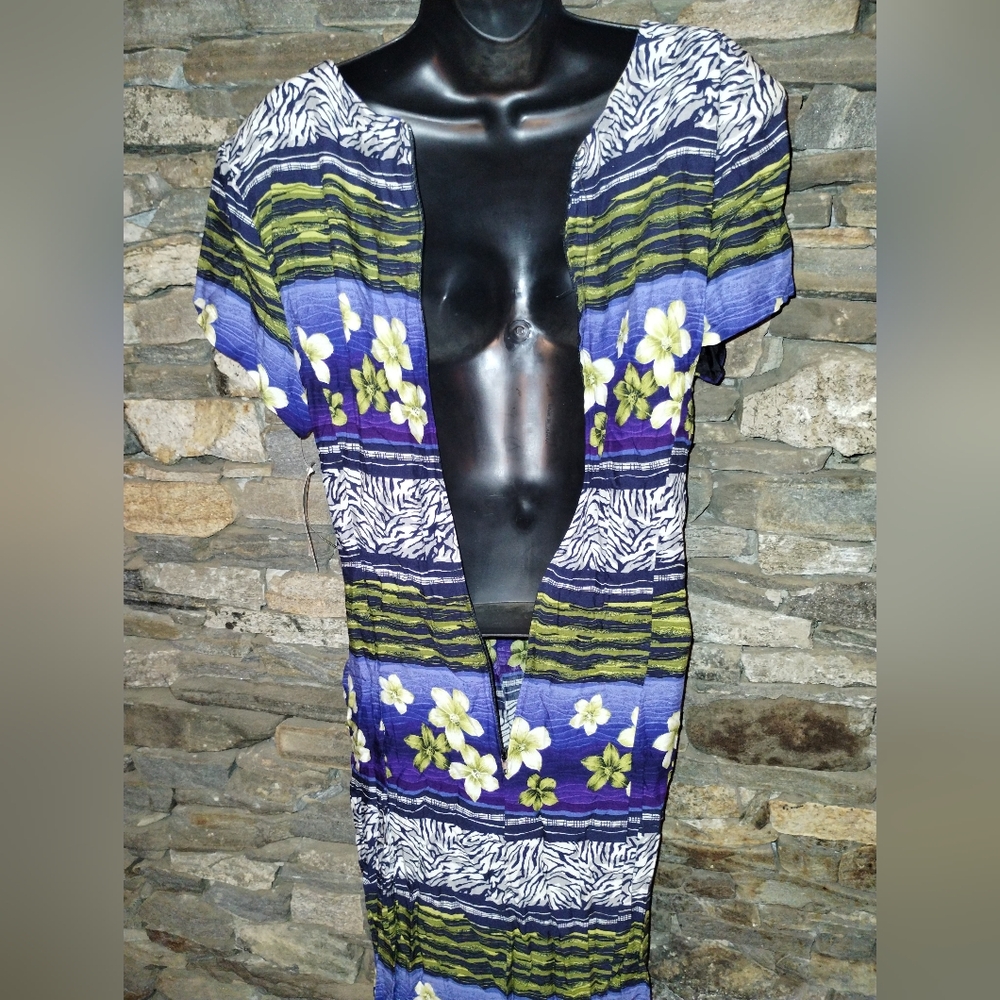 Jessica Howard NWT petite faux wrap dress, side tie size 14 - Picture 10 of 13